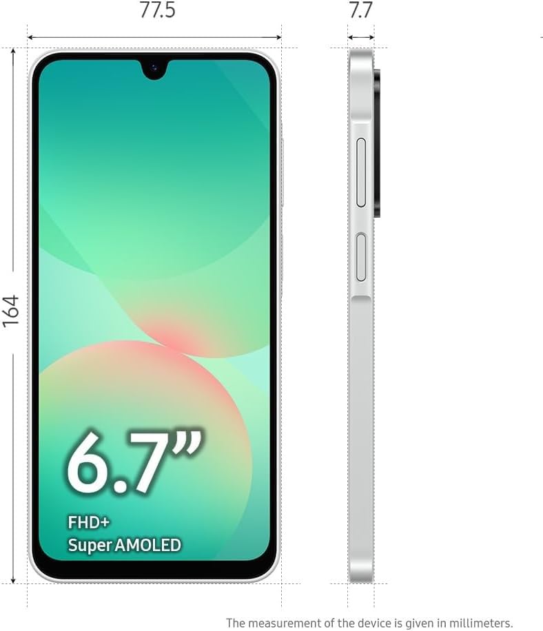 Amazon.com: SAMSUNG Galaxy A26 5G with AI | 256GB, 8GB, Dual SIM