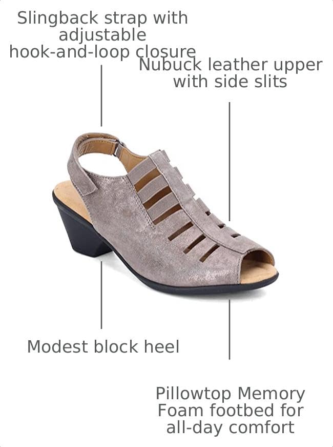 Image of Comfortiva womens Faye ShoesHeeled Sandal