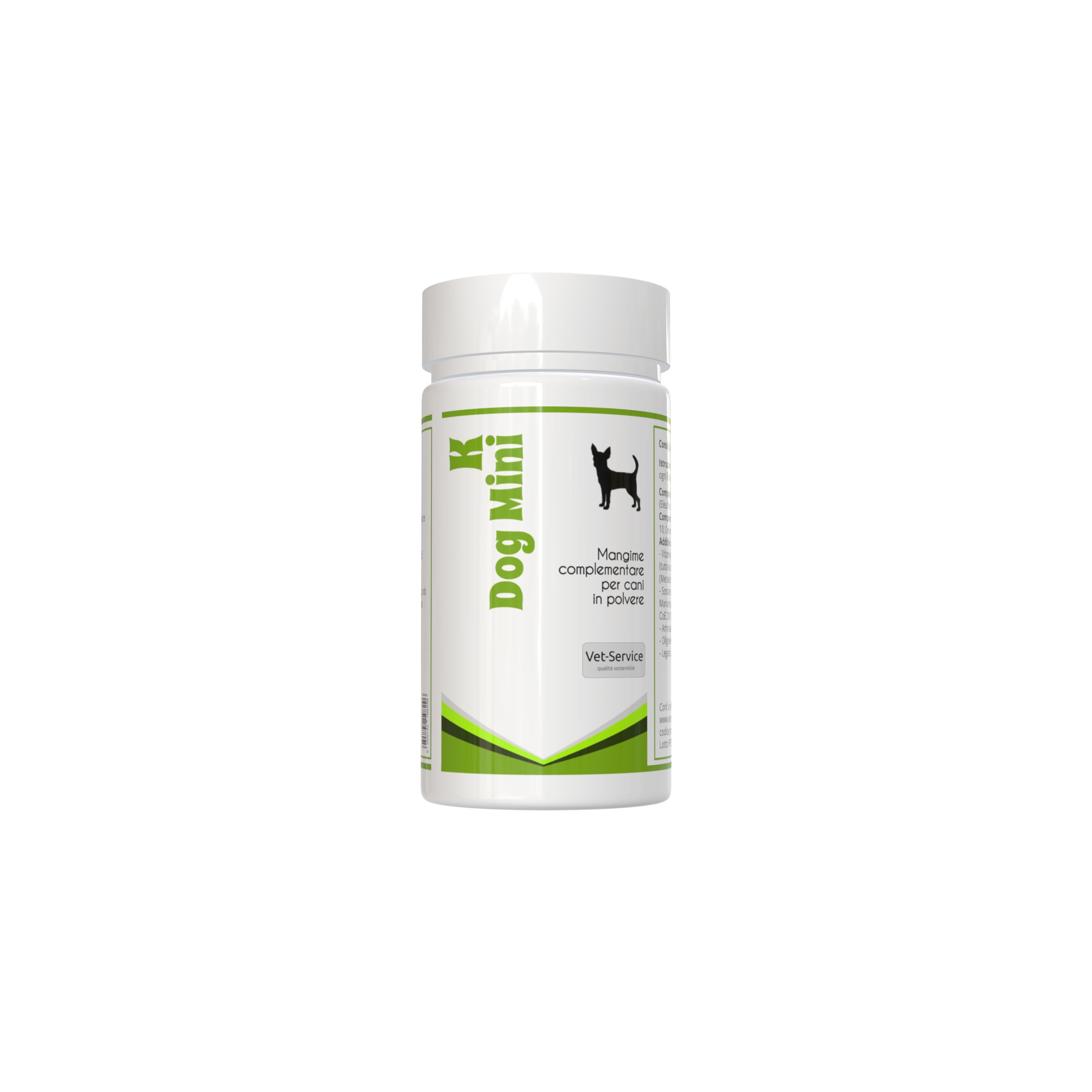 K-Dog Mini | 60 grammi | Vitamina K | Integratore per cani in polvere | Difesa contro il veleno per topi