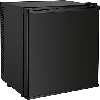 Amazon | [無音 無振動]1ドア電子冷蔵庫 ブラック 20L ペルチェ