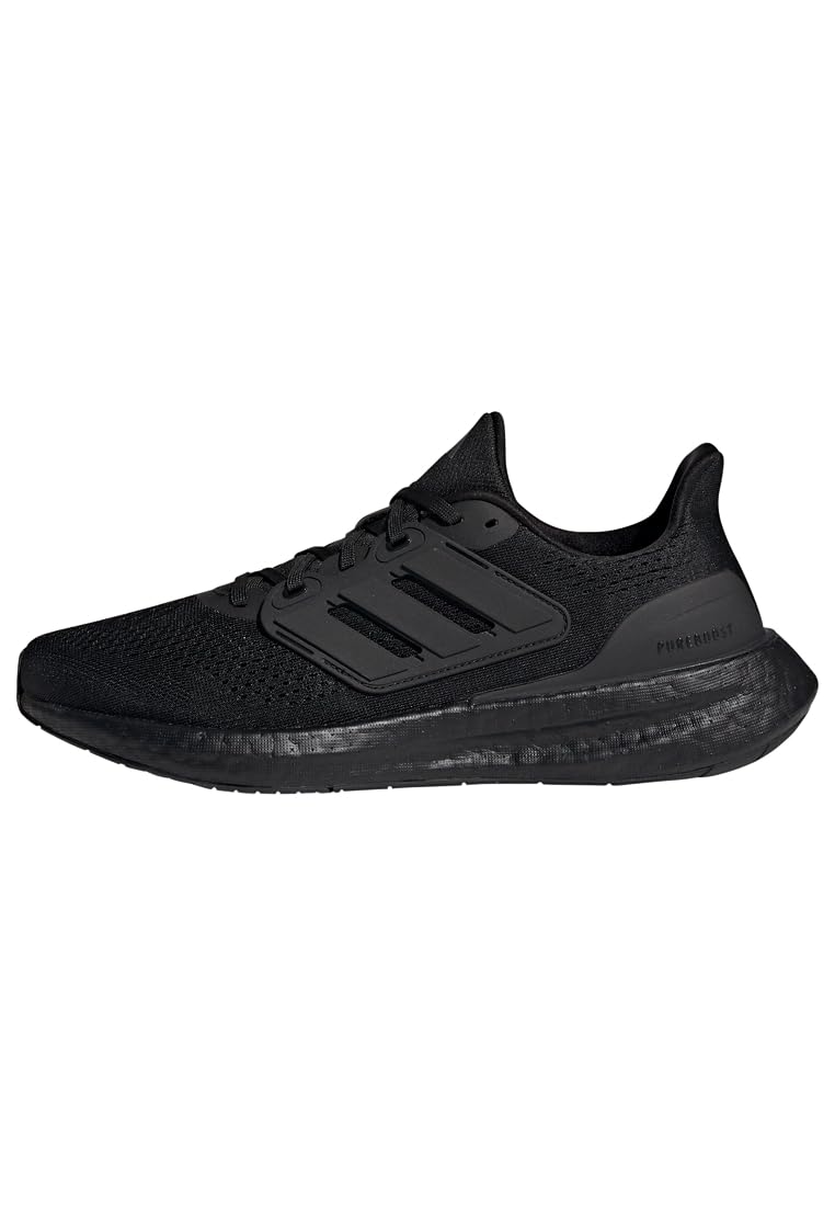 adidas Men's Pureboost 23 Shoes, Core Black/Core Black/Carbon, 7 UK