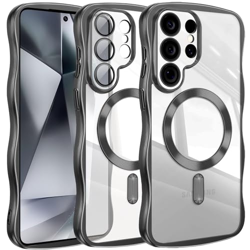 Coque Samsung S24 Ultra antichoc noire pour résoudre le risque de rayure sur l'objectif photo