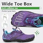 SAGUARO Unisex Barfußschuhe Damen Minimalistische Fitnessschuhe Herren Outdoor Wanderschuhe Traillaufschuhe Gr.36-48 – Bild 2