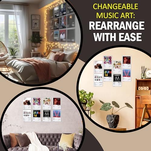 Image of WONDER HUB Maroon Wall Posters 8x12 inch (A4 Size) Included Self Adhesive on Back Wall Decor Posters Wall Art For Bedroom, Living room, Office, Dining Room
