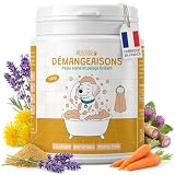 Epiderma – para picazón, Natural para Perros y Gatos – 100 gr – Repele y Brillo del Vello, Pelaje de Perros, croute Perro, Eczema – hocico & Co – Fabricado en Francia