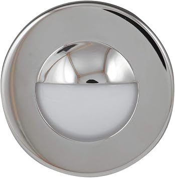 ITC Manufacturers Select Blue LED Cluster Courtesy Light - Watertight RV or Boat LED Utility Light with Stainless Steel Bezel 69600-SS/B X0029B6ZTJ