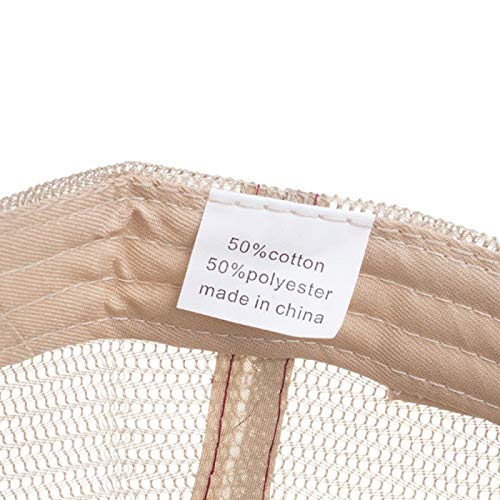 CHUANGE Boné de beisebol de malha com aba traseira ajustável para o verão Animal Farm, Beisebol, T L