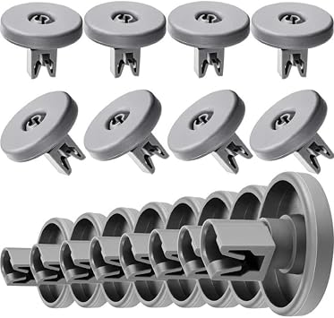 16 Pack of Dishwasher Wheels Lower Basket Wheels,Compatible with AEG Electrolux Favorit Zanussi Dishwasher Wheels