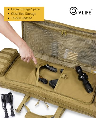 CVLIFE 36 Inch Tactical Rifle Bag