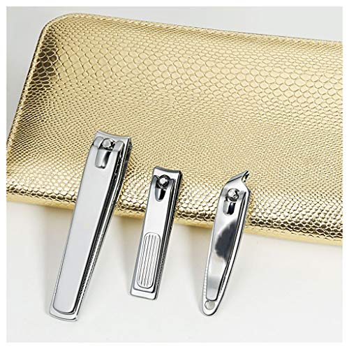 jinyi2016SHOP Nail Clipper Set Damen Nagelknipser und Pedicure Werkzeug-Set 11 Stück Edelstahl-Schönheits-Maniküre-Set… – Bild 4