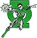 DC Comics Green Lantern With Logo Embroidered Iron On Movie Patch Applique DC15