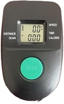 Exercise Bike LCD Monitor Compatible with Walking Machine for Real Time Speed Distance and Calorie Tracking