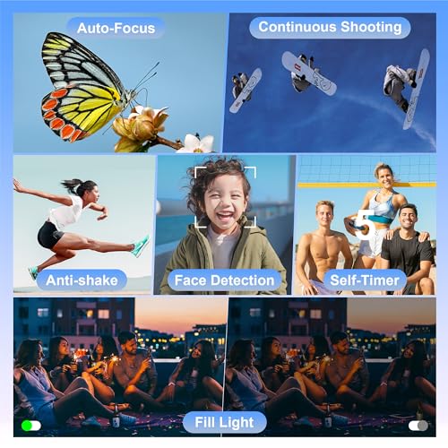 Camera-for-Photography-4K-Digital-Camera-Anti-Shake-56MP-Compact-Video-Camera-with-18X-Digital-Zoom-Travel-Autofocus-WiFi-Vlogging-Camera-Point-and-Shoot-Camera-with-64GB-TF-Card-2-Batteries