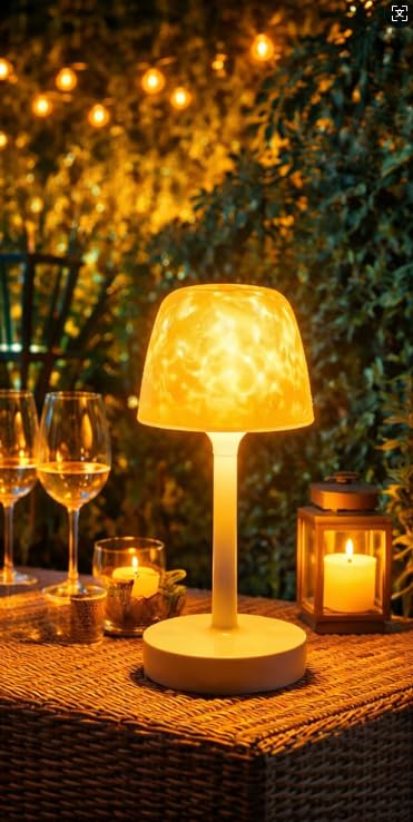 Image of Waterproof Shower Lamp, Ideal for Outdoor Lighting, Tabletop Lighting, and Table Lamps