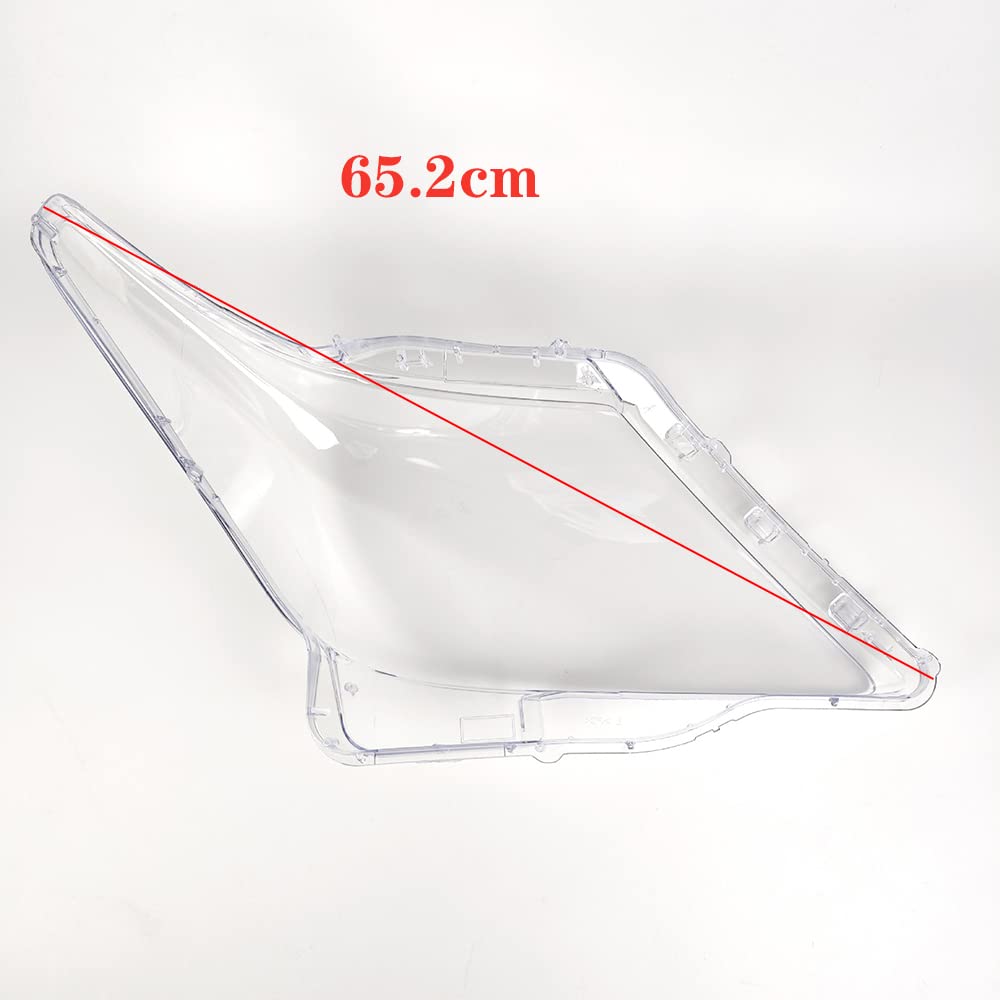 Lente dei Fari per Lexus LX570 2007-2011-2013, Faro per Auto Sinistra Destra Sostituzione Cover, 1 Pz,Left-1-pcs