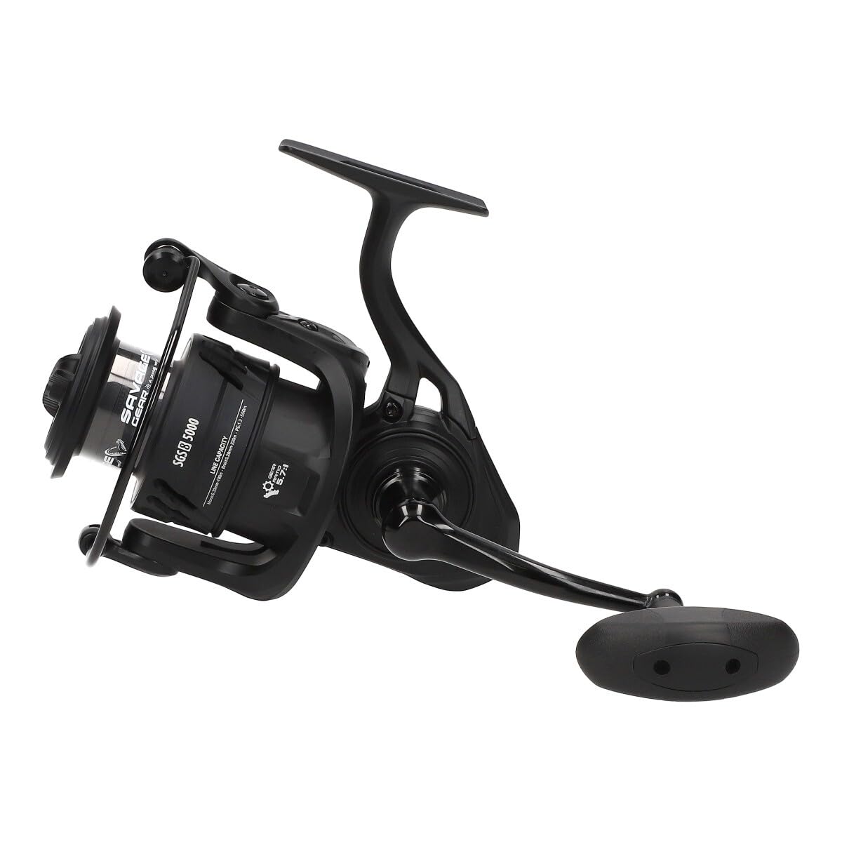Savage Gear SGS8 5000 FD Black 8+1BB Saltwater Drum Reel Sports & Outdoors
