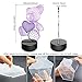 3D Night Light Teddy Bear 3D Lamp Optical Illusion Nightlights Touch Switch Bedside Lamp 7 Colors Changing LED Lamps Perfect Birthday Gifts for Girls Kids Children Boys Adults Women (N01 Bear)