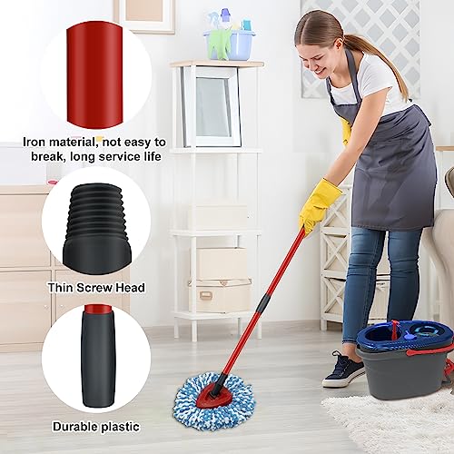 O-Cedar Spin Mop Handle Replacement - Compatible with O-Cedar Spin Mop Refills and Brooms, 30" to 58", Sturdy Iron Mop Handle with Germany Screw Joint by GFRED - Image 6