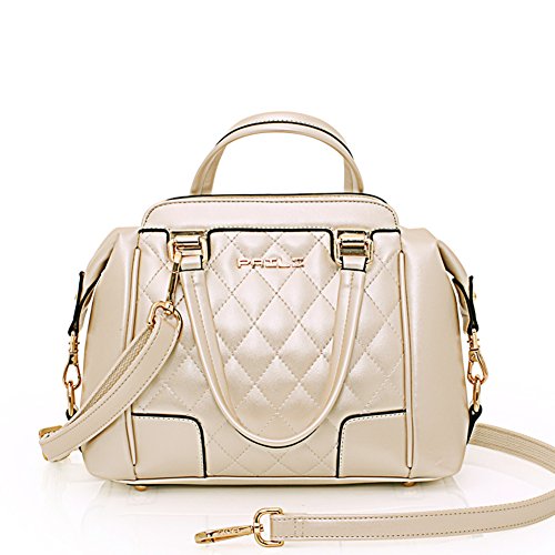 Sac à bandoulière Messenger rétro et chic en losanges pour femme