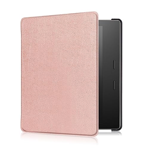 Flyorigin Case for Kindle Oasis (9th&10th Gen 2017 / 2019 Release) Pu Leather Cover for Amazon Kindle Oasis Case