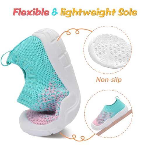 Image of JOINFREE Toddler Boys Girls Sneaker Slip On Shoes Kids Lightweight Breathable Walking Shoes