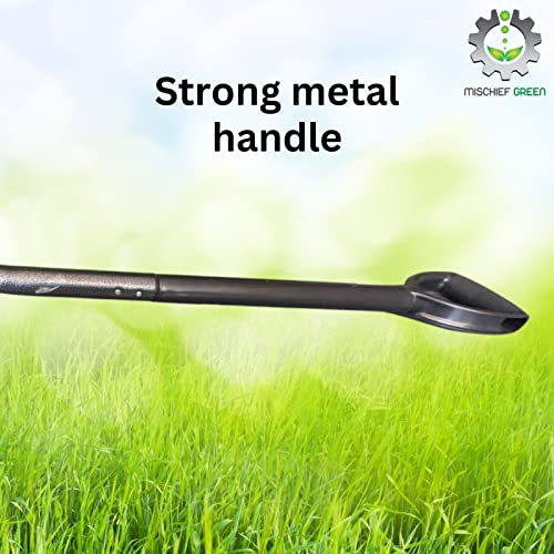 Image of Digging Fork, 40 inch Long Handle Made of Heavy Quality Iron Metal, 4 Teeth Digger | Digging Bar
