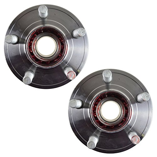 Image of TRQ Front Left and Right Wheel Bearing and Hub Assembly Set 2 Piece Compatible with 05-11 Chrysler 300 RWD 12-14 300 SRT8 07-11 Dodge Charger RWD 12-14 Charger SRT8 08-11 Challenger 05-08 Magnum