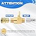 JOEJET M5 Twist Nozzle, Adjustable Downstream Soft Wash Nozzle with 1/4 Inch Quick Connect, Fixed Chemical Injector Kit with 3/8 Inch Quick Connect