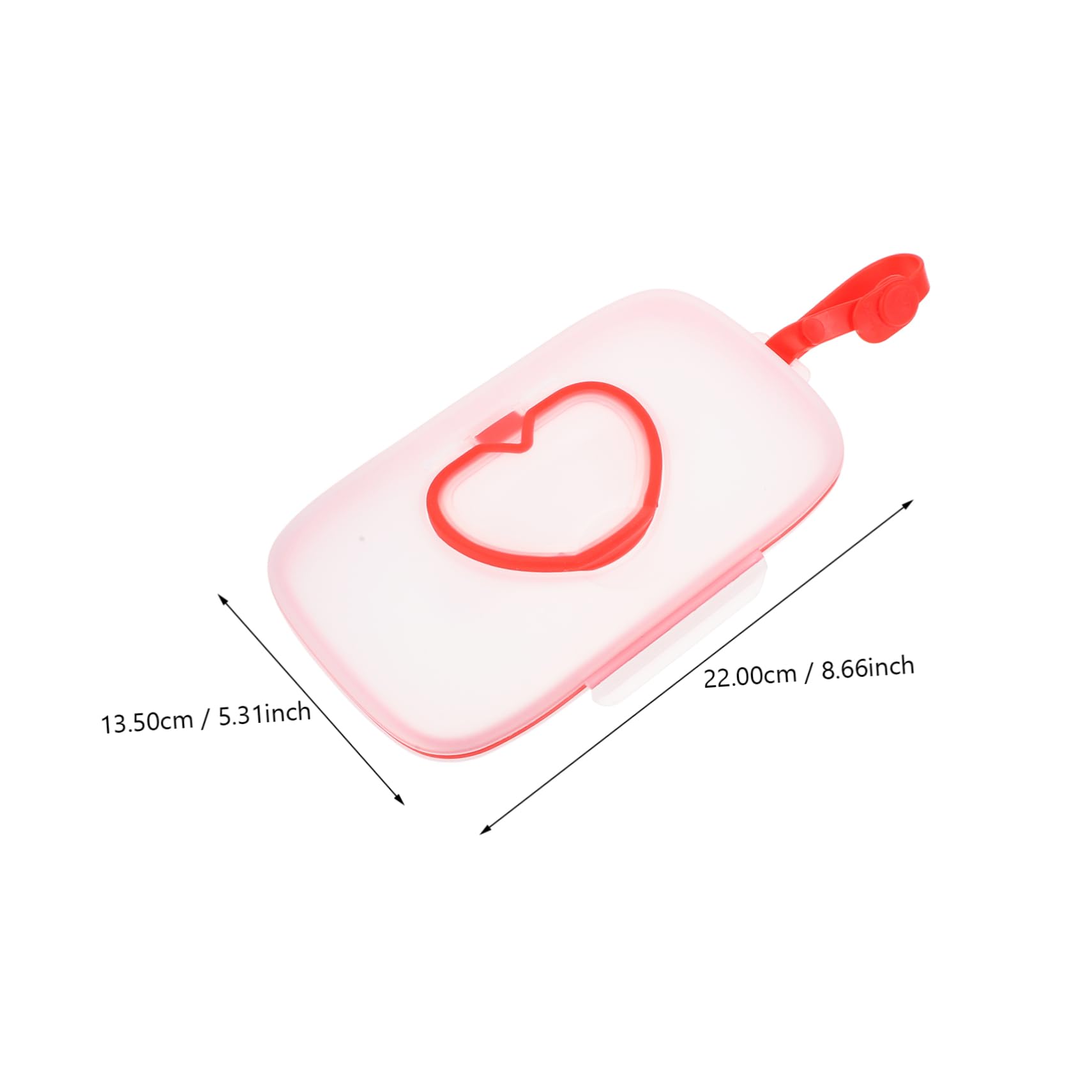 BESPORTBLE Wet Tissues Box for Baby Portable Wipes Holder Crib Napkin Storage Box Easy to Hang on Stroller/Crib