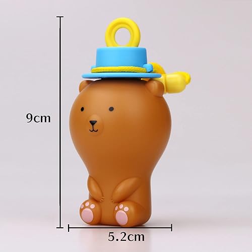 Miniatura 6 de UNCLE BUBBLE Divertidos amigos antiderrames, más juego, menos desorden  Resistente a derrames  Incluye oso encantador, solución de burbujas y 2