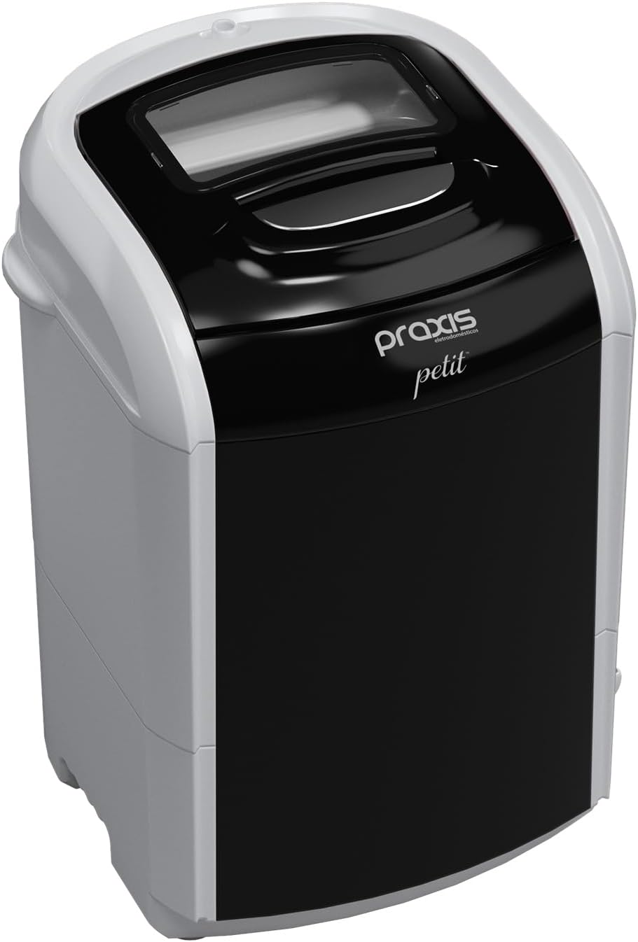 Mini Máquina de Lavar Roupas Praxis Petit 127V Preta
