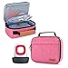 Yarwo Carrying Case for Cricut Easy Press Mini, Portable Tote Bag Compatible with Heat Press Machine and Tools, Pink