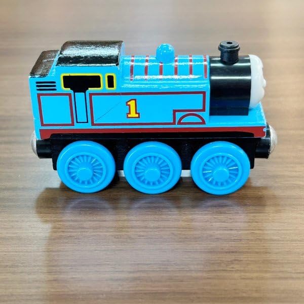 Amazon | 木製 機関車トーマス THOMAS/PERCY 2台セット 1 トーマス 6