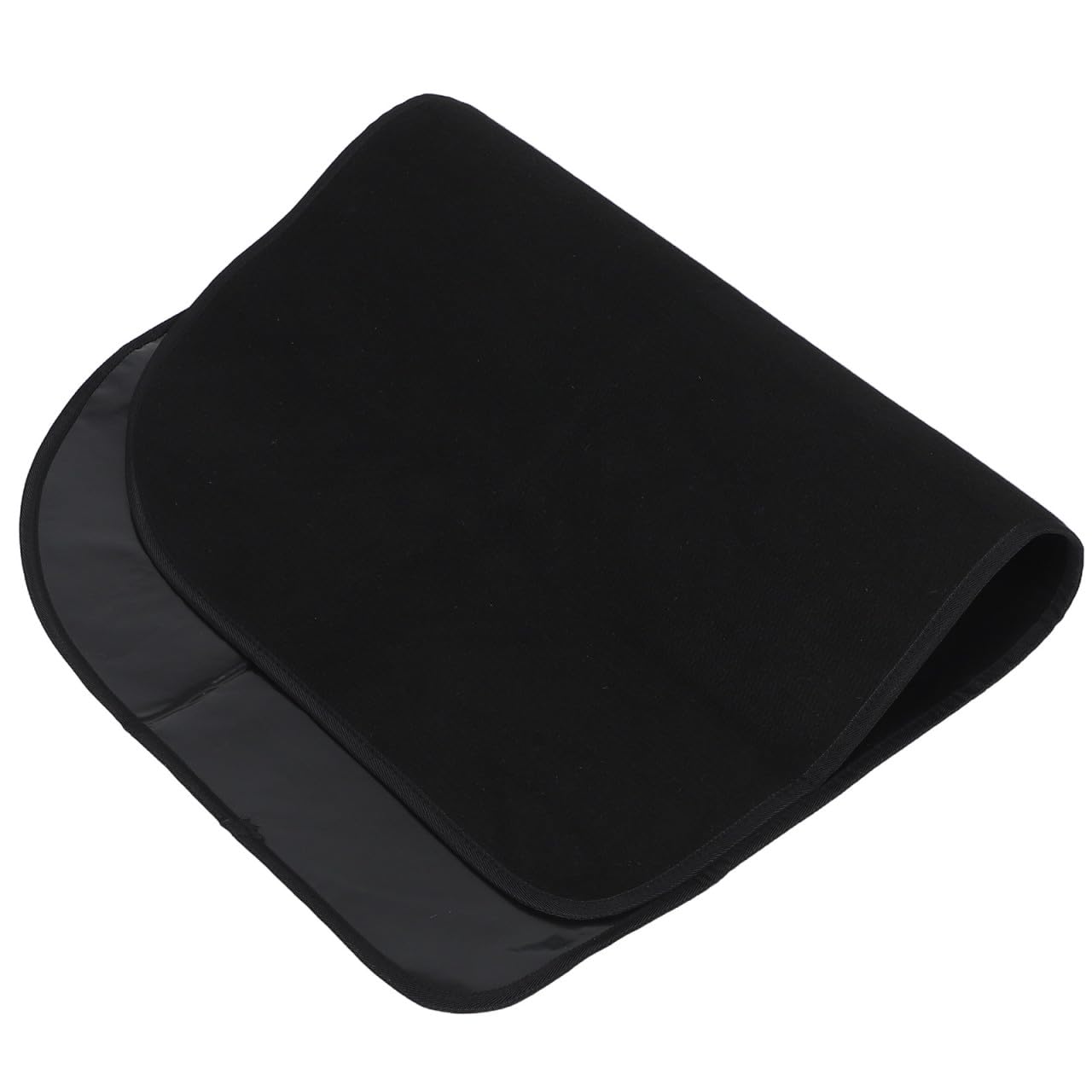 Tappeto Ignifugo per Caminetto a Mezza Luna in Poliestere e Pvc, Resistente All'usura e Facile da Pulire, Protezione per Pavimenti Interni Invernali Moderna