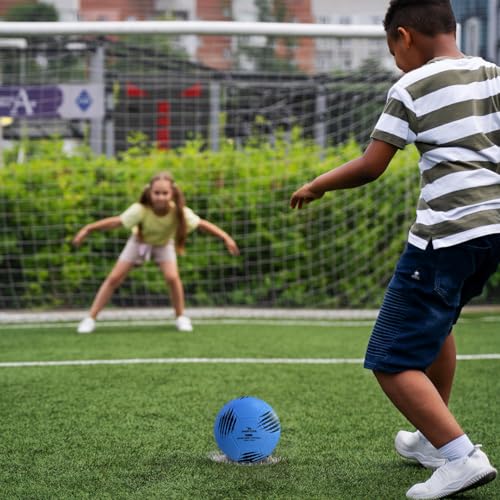 Mayor Sammy Indoor and Outdoor Rubber Football Kids Football for Age Group Below 9 Years - Size: 3 (Pack of 1, Blue) - Image 3