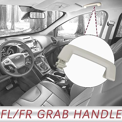 image for TQPONLY Interior Grab Handles Grips Compatible with 2013-2019 Ford Esc