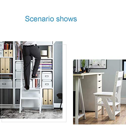Taburetes pequeños para interiores con diseño plegable de cuatro niveles 7