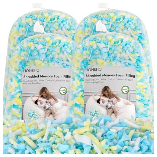 20lbs Shredded Memory Foam Filling