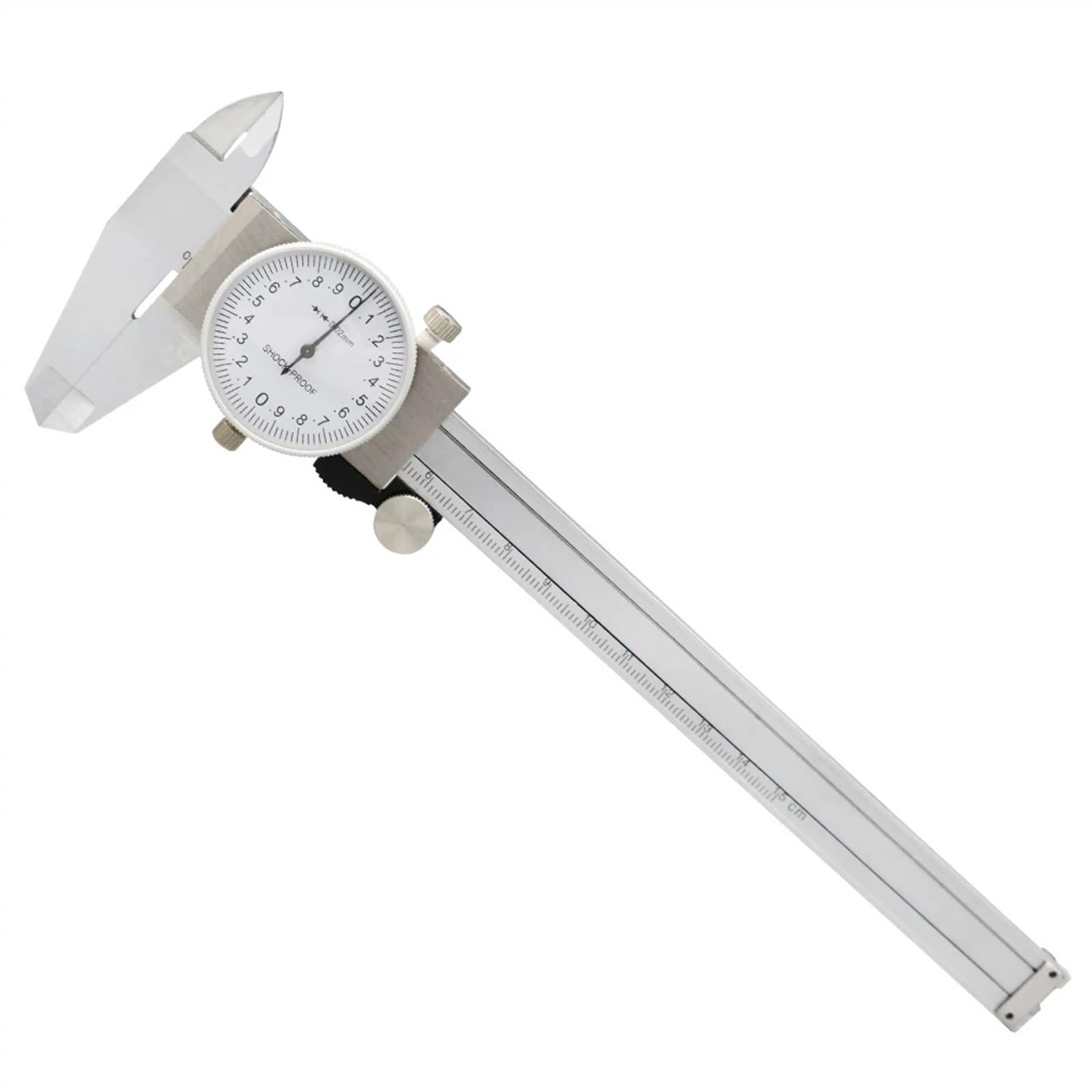 Messschieber, 0–150 Mm, 0,02 Mm, Hochpräzises Industrie-Messschieber Aus Edelstahl, Stoßfestes Metrisches Messwerkzeug (Size : NO 1)