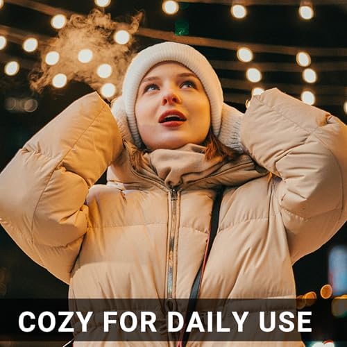 PFFY Unisex Beanie Hats for Men Women Knit Winter Beanies - Image 4