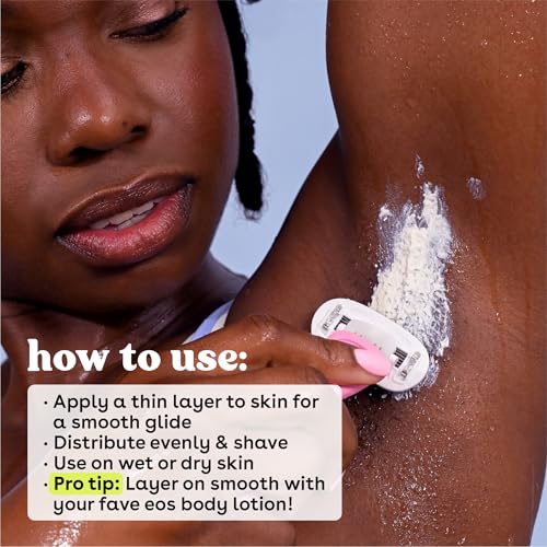 eos shea better women39s shave cream- vanilla bliss shea butter skin care shaving cream for women 14 fl oz 2-pack