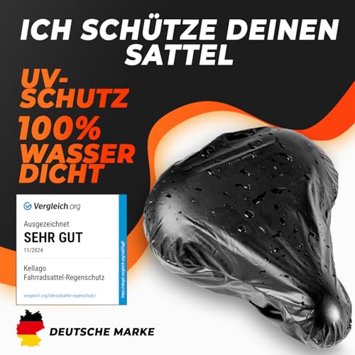 Fahrradsattel Regenschutz Kellago 2er Pack wasserdicht