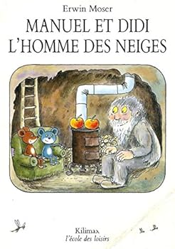 Paperback manuel et didi homme neige [French] Book