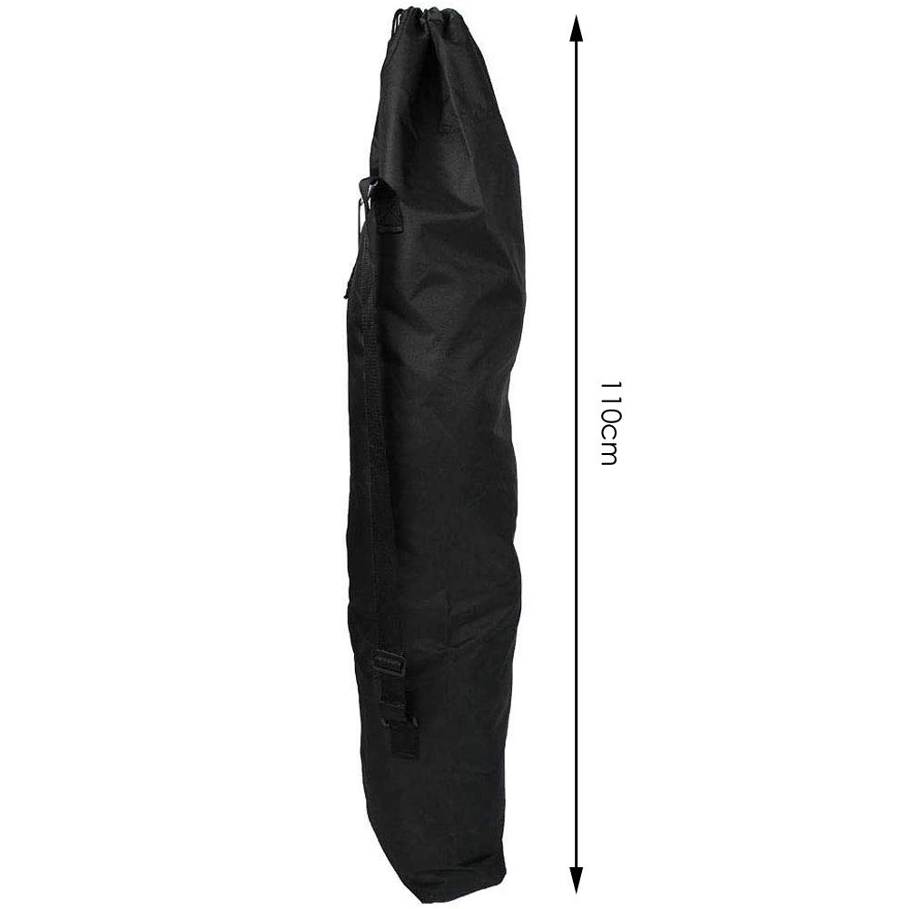POFET Sac de Transport imperméable pour Longboard Oxford 110 x 35 cm,Sac de Transport pour Skateboard, Sac de Planche à roulettes Sac à Scooter Électrique Plié Skateboard Housse de Protection