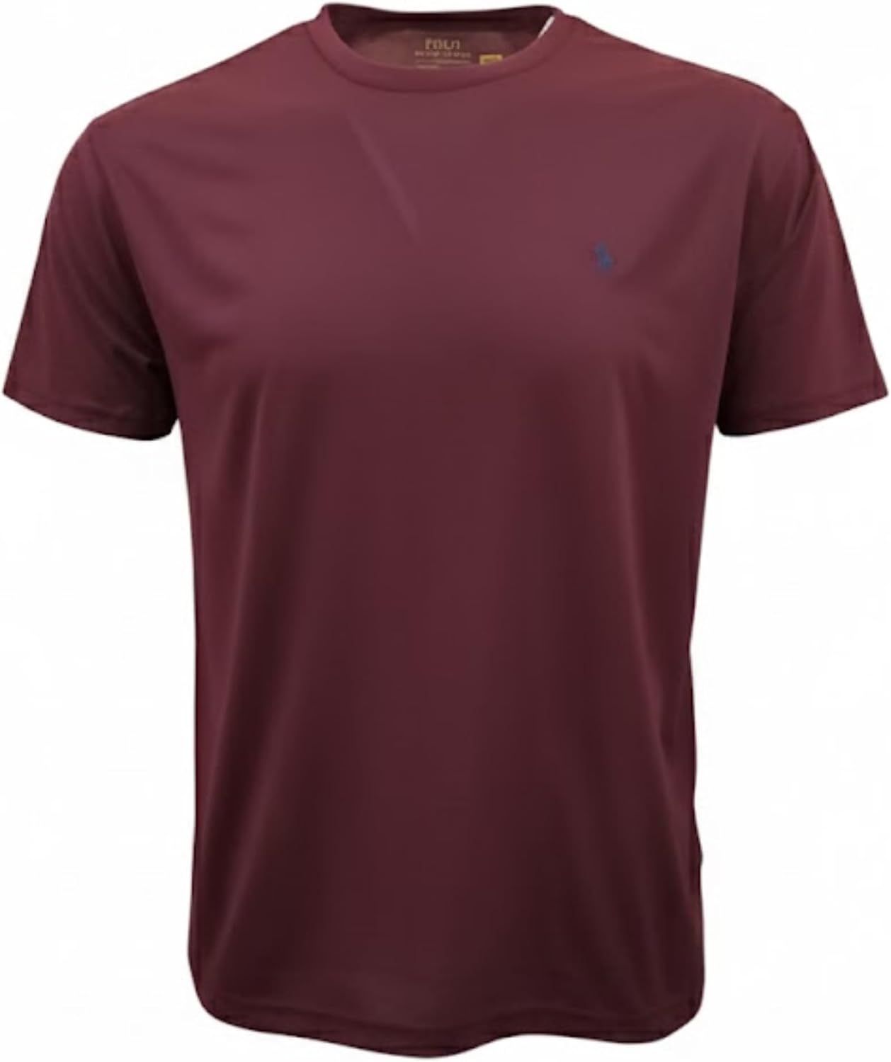 POLO RALPH LAUREN Mens Performance T-Shirt (X-Large, Wine Red)