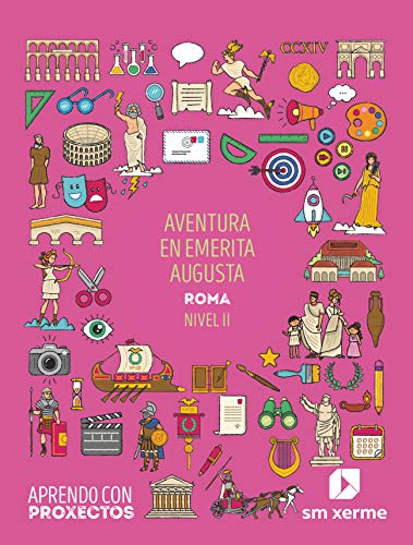 Portada de Aventura en emerita augusta. Roma . Aprendo con proxectos