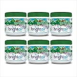 Bright Air Solid Air Freshener and Odor Eliminator, Winter Pine and Berries Scent, 14 Oz Each, 6 Pac