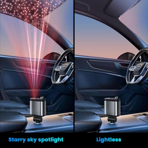 Image of STHIRA 120W 4-in-1 Retractable Car Charger, Super Fast Charging, 31.5 Inch Retractable Cables, Dual USB Ports, Mini RGB Light,Compatible with iPhone, iPad