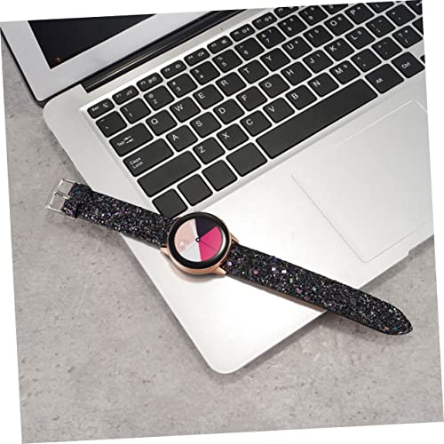 Correa de cuero para Galaxy Watch Active cómoda que evita rozaduras en piel 2