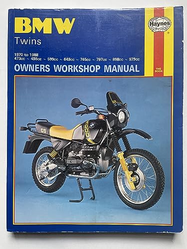 Haynes BMW Twins Motorcycles Owners Workshop Manual/1970-1996